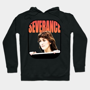 severance series Britt Lower fan works graphic design by ironpalette Hoodie